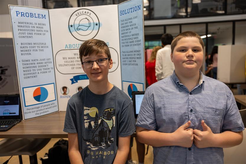 Young entrepreneurs showcase ideas